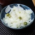一人暮らし　超簡単メニュー's cooksnap of when they made えんどう豆のまめご飯.