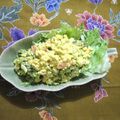 tulip371's cooksnap of when they made ほうれん草の卵サラダ.