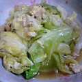 ゆきらっくま's cooksnap of when they made 簡単、美味◎キャベツの卵とじ.