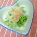 ☆ゆりりん's cooksnap of when they made 豆苗と玉ねぎのシーチキン和え.