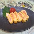 みかかめ's cooksnap of when they made ♪我が家のたらこ玉子焼♪.