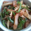 hinaたん's cooksnap of when they made 筍・ピーマンの土佐炒め.