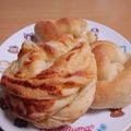 南禅寺きなこ's cooksnap of when they made ＨＢで☆簡単チーズと黒胡椒の折込みパン♡.
