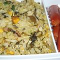toshiebaba's cooksnap of when they made 青菜の漬物ピラフ♡.