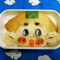 シャンプーハット's cooksnap of when they made おじゃるまるお弁当.