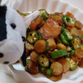 うっし〜's cooksnap of when they made ☆ごぼうとオクラのきんぴら☆.