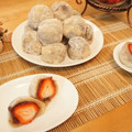 ToMaCoo's cooksnap of when they made ちいママさんちのいちご大福.