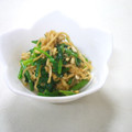 ミルフィーユ's cooksnap of when they made 我が家の常連☆切干大根と法蓮草のおひたし.