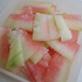 wonderfulworld's cooksnap of when they made スイカの漬物.