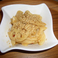 canaco555's cooksnap of when they made 蓮根のきんぴら.