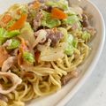 YU-ZEN's cooksnap of when they made ランチ・夕食・夜食にも☆簡単塩焼きそば.