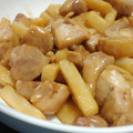 ゆるかな's cooksnap of when they made 長芋と鶏肉のオイマヨ炒め.