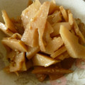 DKTTT's cooksnap of when they made 旬の筍でおつまみメンマ。.
