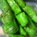 chiro☆emi's cooksnap of when they made レンジ＊ししとうの生姜煮.