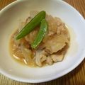 niconoco's cooksnap of when they made 鶏ももと玉ネギの煮込み.