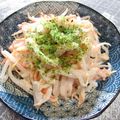 すずきはなこ's cooksnap of when they made 桜エビ入り✿もやしと竹輪のマヨサラダ。.