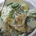 sonop's cooksnap of when they made 春ならでは☆新じゃがコロコロサラダ.