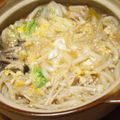 yuihiko's cooksnap of when they made きのこ入り鍋焼きうどん！.