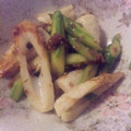 20110326's cooksnap of when they made [簡単]アスパラとちくわのあえ物.