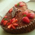 こけしづま's cooksnap of when they made 【ハート＊チョコレートケーキ】.