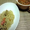 yuihiko's cooksnap of when they made 残りカレーで１０分★カレーパスタ.