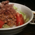 へまぷりん's cooksnap of when they made 新玉ねぎと納豆のサラダさん。.