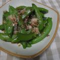 ミックスクーママ's cooksnap of when they made スナップエンドウのおひたし（茹でただけ）.