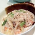 matzoo's cooksnap of when they made ポテトサーモンのクリームソースがけ.