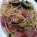 あやかじょー's cooksnap of when they made ズッキーニのころころパスタ.