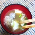 succchi's cooksnap of when they made 超簡単★絶対美味しい鍋の鶏団子.
