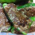およねこよねこ's cooksnap of when they made ピーマンの肉詰め.