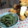 kuma-o's cooksnap of when they made 枝豆の美味しい茹で方☆.