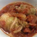 ごまふペンペン's cooksnap of when they made 白菜のトマト煮♪ウインナーロール.
