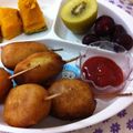 そうよママ's cooksnap of when they made 子供も大好き☆アメリカンミニドッグ.