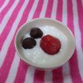 るらちゃん's cooksnap of when they made いちごとあんこのデザート.
