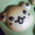 ぬくちん's cooksnap of when they made 米粉使用☆全卵のチョコカスタード.