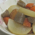 umemodoki's cooksnap of when they made 簡単☆大根とさつまあげの煮物.