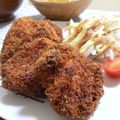 a-tom's cooksnap of when they made 裏技☆やわらか～胸肉でチキンカツ.