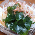 モーリーママ's cooksnap of when they made 新玉ねぎとわかめのさっぱり和え.