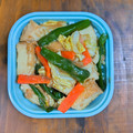 クッキングかぁ♡'s cooksnap of when they made レンジで簡単節約☆厚揚げ回鍋肉。.
