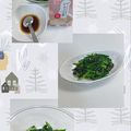 yukakobi☆'s cooksnap of when they made 簡単！かき菜のナムル。お弁当、おつまみに.