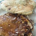 Makki203's cooksnap of when they made しっとり、もっちり♥バナナパンケーキ.