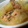 maruru-nn's cooksnap of when they made 秋鮭の石狩ミルクスープ★ノンオイル.