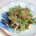 ぽんこ♡'s cooksnap of when they made 鶏皮と水菜の和え物.