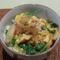 メープルほあ's cooksnap of when they made 簡単すぎる★卵丼　三つ葉あると尚良し.