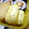 えるえる２８６'s cooksnap of when they made しらすとチーズの卵焼きバジル風味～☆.
