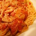 みかん主婦's cooksnap of when they made 甘酸っぱい恋の味❤思ひでのトマトスパ❤.