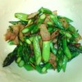 悠里菜mama's cooksnap of when they made 簡単★アスパラとベーコンのバター醤油炒め.