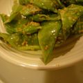 みかん主婦's cooksnap of when they made さやえんどうのゴママヨ和え〜♡.