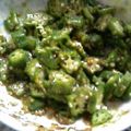 おりrinrin's cooksnap of when they made 丁度いい味☆おくらのゴマあえ☆.